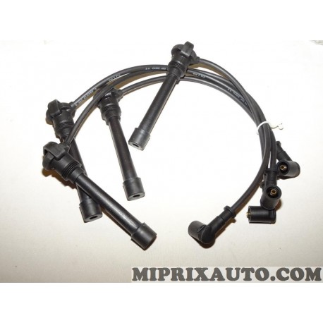 Ensemble 4 cables faisceau bougie allumage Fiat Alfa Romeo Lancia original OEM 46474814 