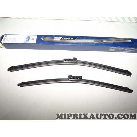 Paire balais essuie glace souple aeroflex Fiat Alfa Romeo Lancia original OEM 71805138 