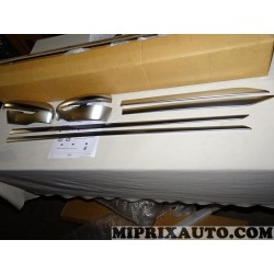 Pack ice chrome paire calottes coque retroviseur jeux 4 baguettes moulures porte Nissan Infiniti original OEM KE6004E020IC KE600