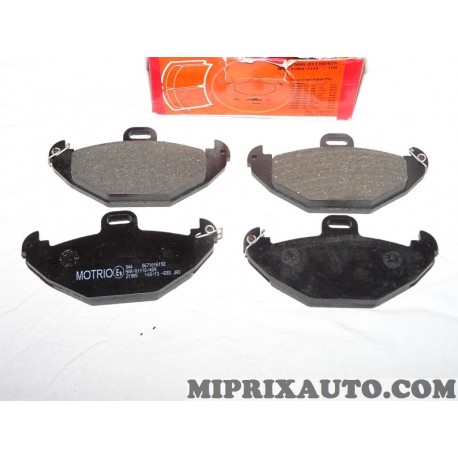 Jeux 4 plaquettes de frein Motrio Renault Dacia original OEM 8671016192 pour renault laguna 