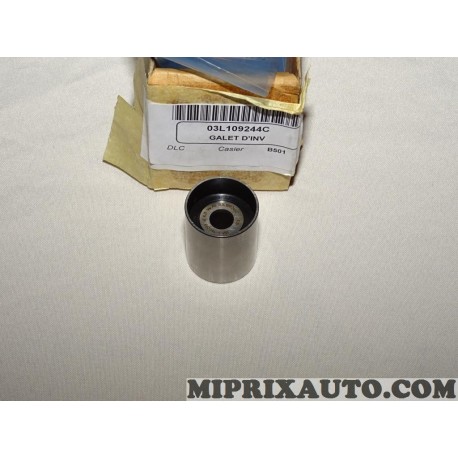 Galet enrouleur courroie de distribution Volkswagen Audi Skoda Seat original OEM 03L109244C 