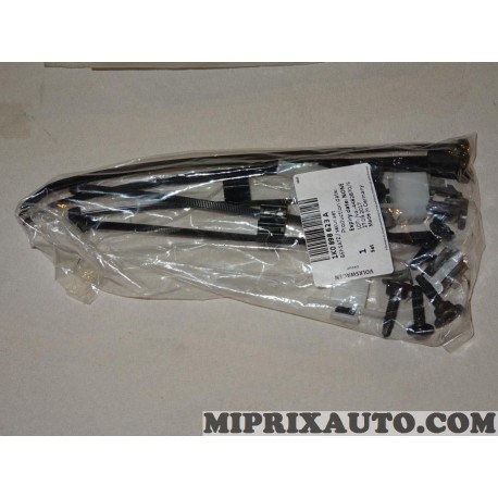 Kit agrafes attache vis fixation pare-chocs Volkswagen Audi Skoda Seat original OEM 1K0898623A 