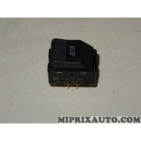 Bouton interrupteur commande leve vitre Volkswagen Audi Skoda Seat original OEM 6X0959855 A 