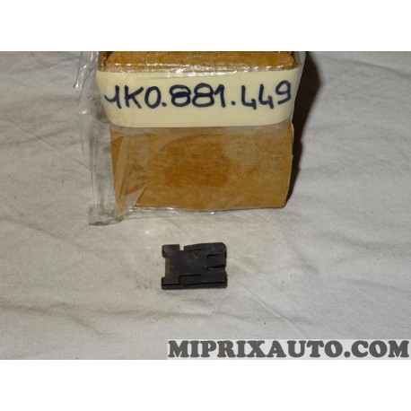 Etrier prisonnier fixation revetement siege Volkswagen Audi Skoda Seat original OEM 1K0881449 