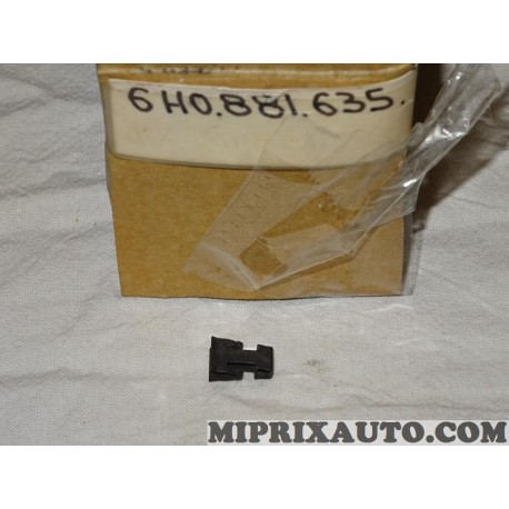 Agrafe attache retenue fixation revetement Volkswagen Audi Skoda Seat original OEM 6H0881635 