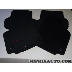 Ensemble 4 tapis de sol sur mesure Volkswagen Audi Skoda Seat original OEM 5P5061525041 pour seat toledo de 2004 à 2009 