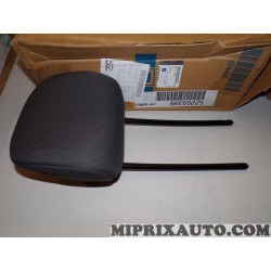 Appui tete central charcoal Opel Chevrolet original OEM 93196459 4418840 pour opel vivaro A renault trafic 2 II 