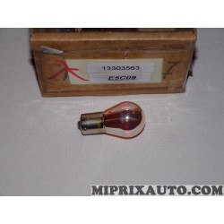 Ampoule feu clignotant argenté Opel Chevrolet original OEM 13303563 