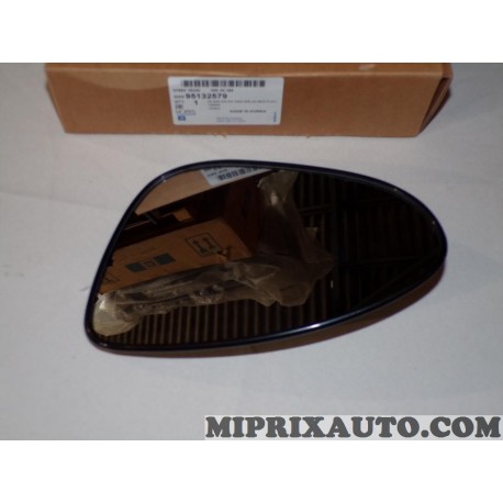 Vitre miroir glace retroviseur Opel Chevrolet original OEM 95132579 