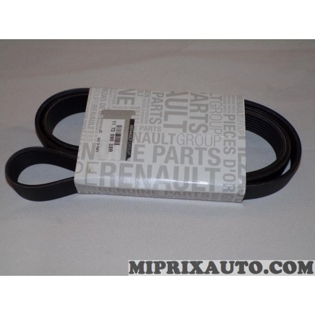 Courroie accessoire 7PK1569 Renault Dacia original OEM 117209058R 