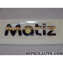 Logo motif embleme ecusson monogramme badge Matiz Opel Chevrolet original OEM 96644523