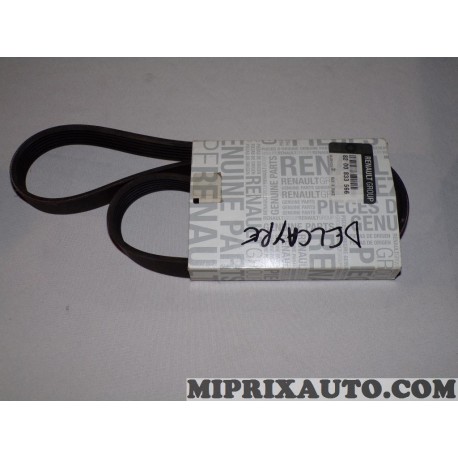 Courroie accessoire 6PK1148 Renault Dacia original OEM 8200833566 