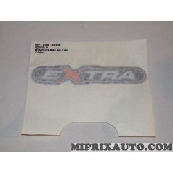 Autocollant monogramme aile avant Extra Renault Dacia original OEM 638914330R 