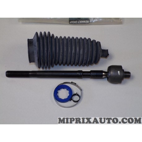 Rotule de direction interieure axiale avec soufflet cremaillere Renault Dacia original OEM 7701471143 