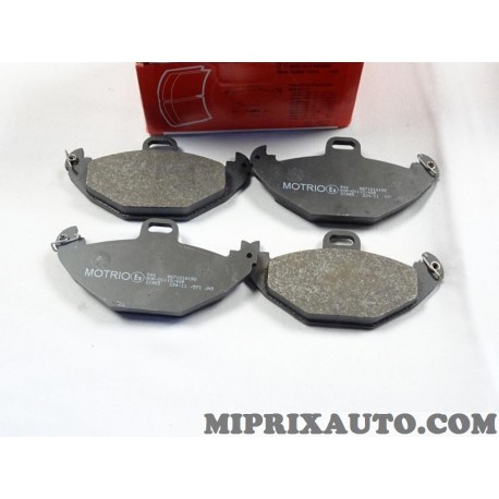 Jeux 4 plaquettes de frein Motrio Renault Dacia original OEM 8671016192 pour renault laguna 1 