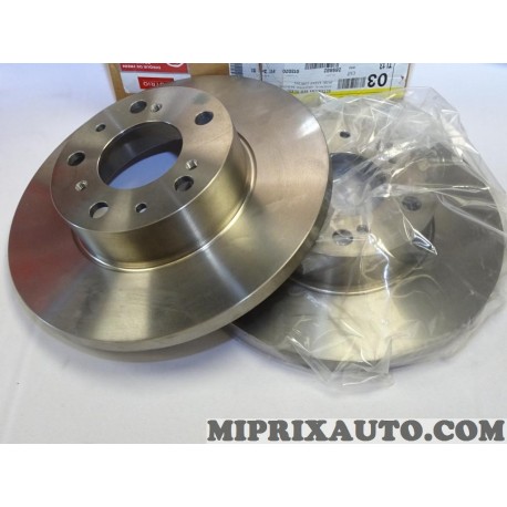 Paire disques de frein Motrio Citroen Peugeot original OEM 8671010015 pour peugeot J5 citroen C25 fiat ducato 