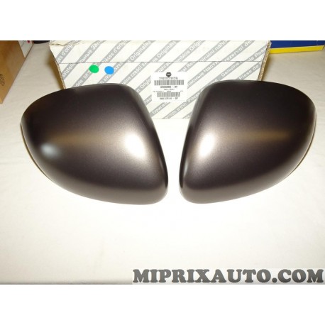 Paire coques calotte retroviseur matt bronze Fiat Alfa Romeo Lancia original OEM 50903555