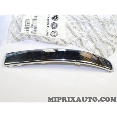 Baguette moulure chrome parechocs avant droite Fiat Alfa Romeo Lancia original OEM 735455056 68095637AA 