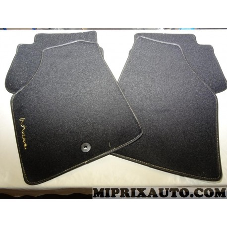 Ensemble tapis de sol avant + arriere sur mesure Fiat Alfa Romeo Lancia original OEM 71804115 pour lancia musa