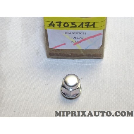 Ecrou fixation roue jante Opel Chevrolet original OEM 4705171 