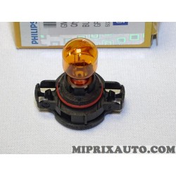 Ampoule de feu clignotant orange Philips PSY24W Opel Chevrolet original OEM 13503444 