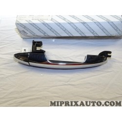 Poignée de porte chrome Fiat Alfa Romeo Lancia original OEM 735596624 