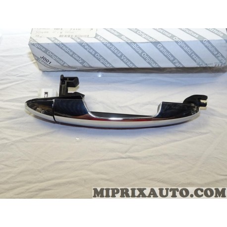 Poignée de porte chrome Fiat Alfa Romeo Lancia original OEM 735596624 