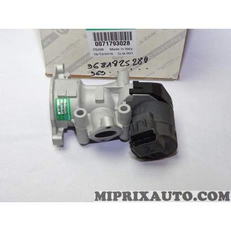 Vanne EGR reconditonnée à neuf Fiat Alfa Romeo Lancia original OEM 71793028 9681825280 pour citroen C4 C5 C8 jumpy fiat scudo ul