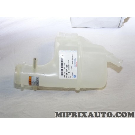 Bocal reservoir liquide de refroidissement Opel Chevrolet origine OEM 96314169 