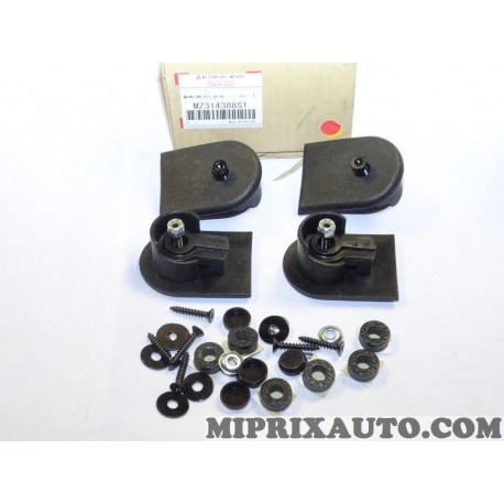 Kit 4 elements installation ancrage arrimage benne Mitsubishi original OEM MZ314288S1 