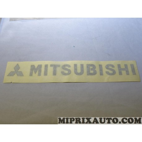 Bande autocollante logo motif embleme ecusson badge monogramme Mitsubishi original OEM 7410A072HB 