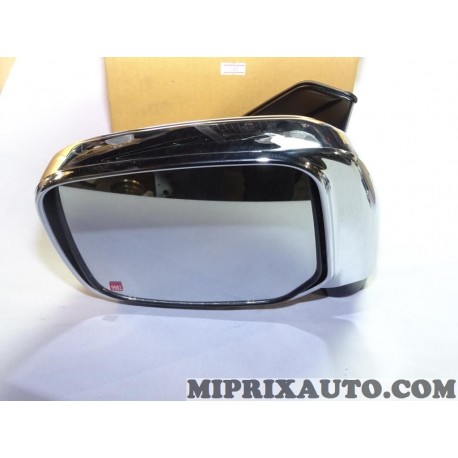 Retroviseur electrique avant gauche coque chrome Mitsubishi original OEM MR339983 pour mitsubishi L200 de 1996 à 2004 