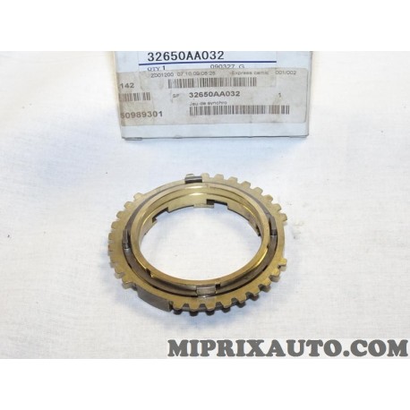 Bague synchro synchroniseur 2eme boite de vitesses Subaru original OEM 32650AA032 pour subaru impreza forester legacy