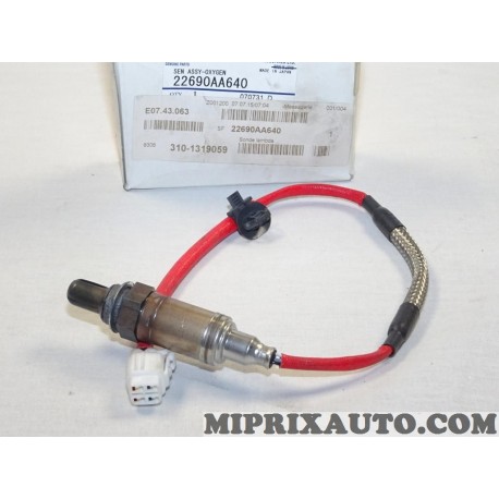 Sonde lambda echappement Subaru original OEM 22690AA640