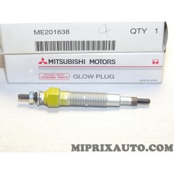 Lot 2 bougies de prechauffe Mitsubishi original OEM ME201638