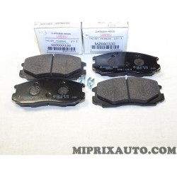 Jeux 4 plaquettes de frein Mitsubishi original OEM MZ690330 