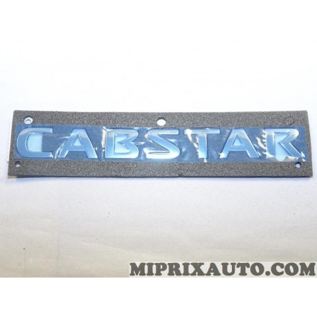 Logo motif embleme ecusson badge monogramme Cabstar Nissan Infiniti original OEM 65092MB40A 65092-MB40A 