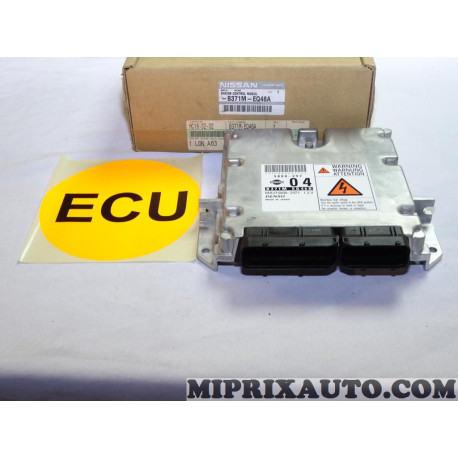 ECU centrale injection calculateur Nissan Infiniti original OEM B371MEQ46A B371MEQ46A MB275800-2977 pour nissan X-trail X-trail 