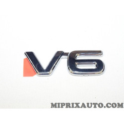 Logo embleme motif badge ecusson monogramme V6 Nissan Infiniti original OEM 90898AE200 90898-AE200