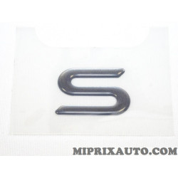 Logo embleme motif badge ecusson monogramme S (juste le S) Nissan Infiniti original OEM 990887F000 99088-7F000 