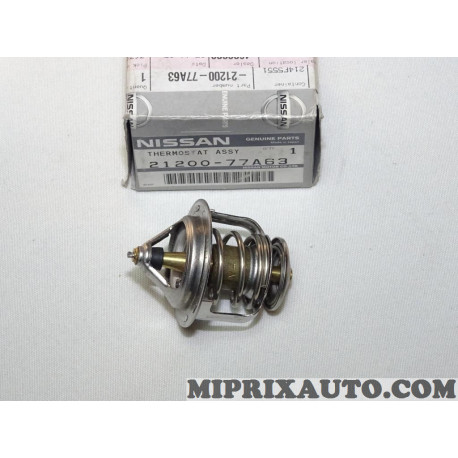 Calorstat thermostat eau Nissan Infiniti original OEM 2120077A63 21200-77A63 