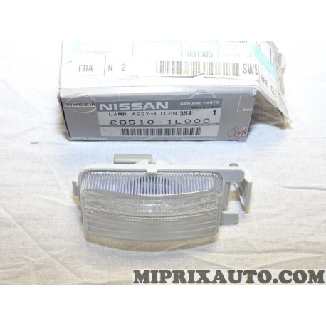 Lampe eclairage arriere Nissan Infiniti original OEM 265101L000 26510-1L000 