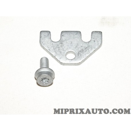 Platine fixation cremaillere direction Volkswagen Audi Skoda Seat original OEM 4H0498020