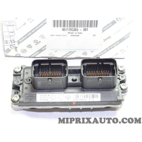 Calculateur centrale injection 51819335 Fiat Alfa Romeo Lancia original OEM 71793359 pour fiat punto 2 II FL 1.2 8V de 2003 à 20