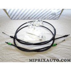 Kit cables frein à main (manque 1 collier serrage simple) Fiat Alfa Romeo Lancia original OEM 6000620747 pour fiat talento parti