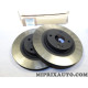 Paire disques de frein avant ventilé 280mm diametre Fiat Alfa Romeo Lancia original OEM 6000612391 pour fiat 124 spider dont aba