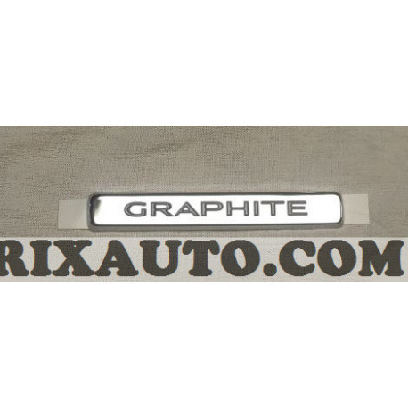 Logo motif embleme ecusson badge monogramme graphite Renault Dacia original OEM 990431158R 