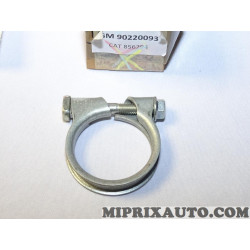 Collier serrage tuyau tube echappement 50.5-51mm Opel Chevrolet original OEM 90220093 856294 