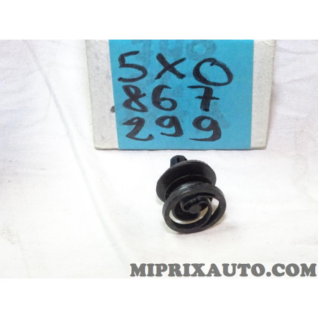 Agrafe attache fixation panneau porte Volkswagen Audi Skoda Seat original OEM 5X0867299 