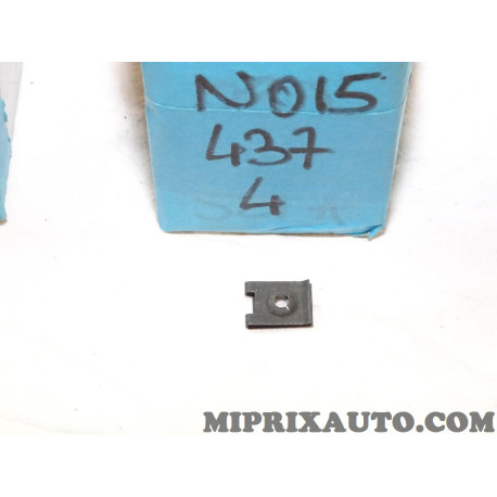 Agrafe prisonnier fixation parechocs Volkswagen Audi Seat Skoda original OEM N0154374 